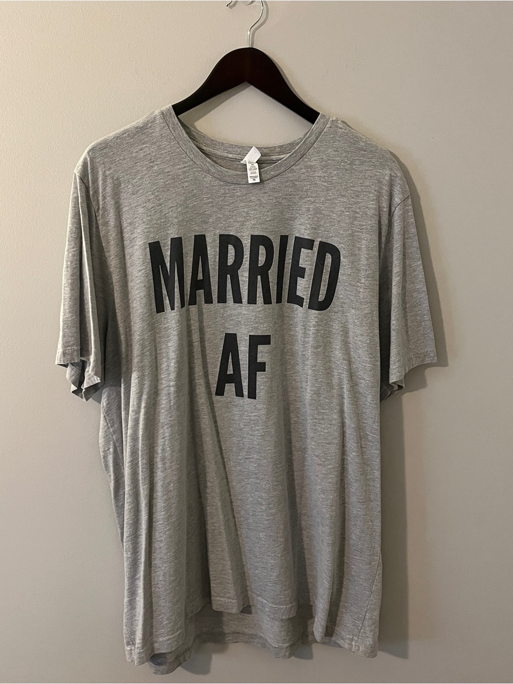 Married AF Graphic Tee - Gray